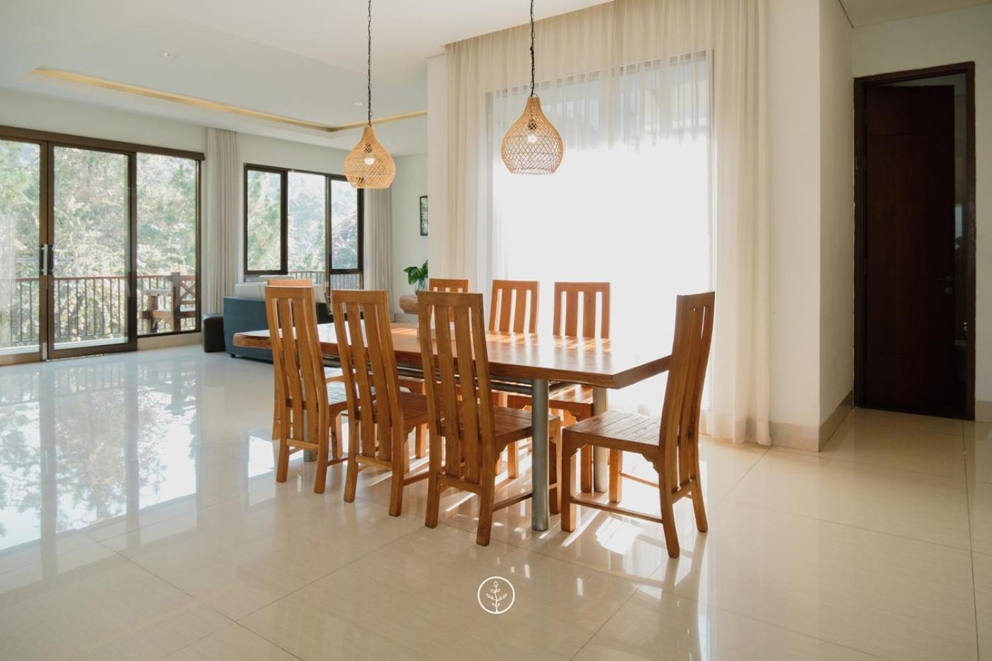 Hikari Hill View Villa 7 Bedrooms With A Private Swimming Pool And Billiard 万隆 外观 照片